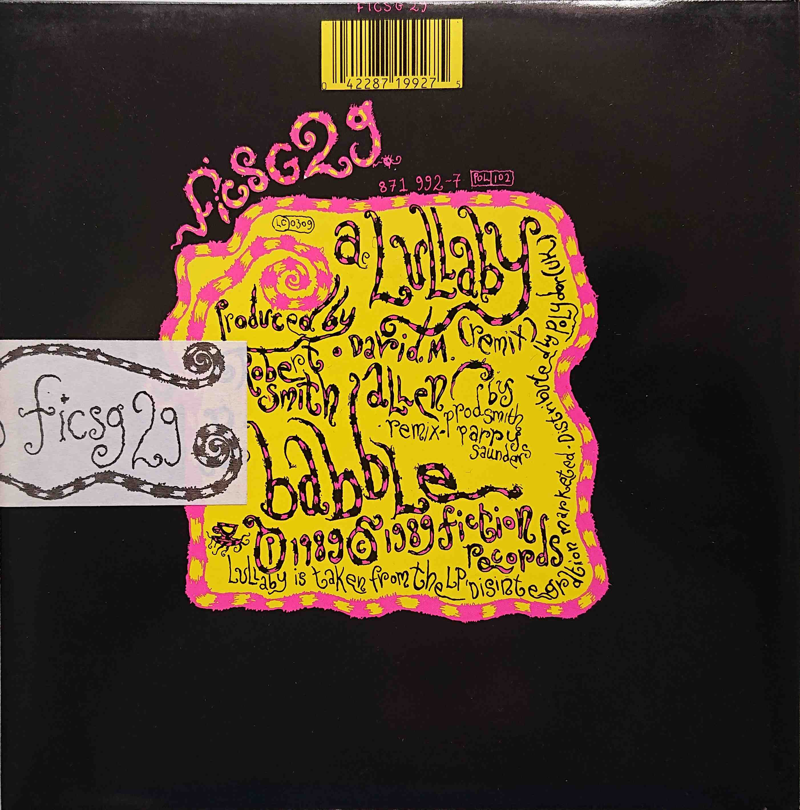 Back cover of FICSG 29